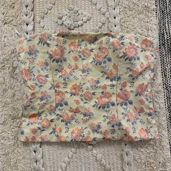 Reformation Giorgia floral tube top - Picture 2 of 4